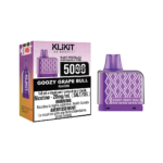 Goozy Grape Bull Rufpuf Klikit Pod 5000 (20mg/ML / 5PCs) <b style="color:red">(Tax not Incl.)</b>