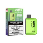 Glamy Grape Honeydew Rufpuf Ripper 6000 (10mg/ML / 10PCs) <b style="color:red">(Tax not Incl.)</b>