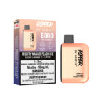 Mighty Mango Peach Ice Rufpuf Ripper 6000 (10mg/ML / 10PCs) <b style="color:yellow">(Tax not Incl.)</b>