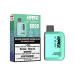 Ravishing Rasberry Watermelon Ice Rufpuf Ripper 6000 (10mg/ML / 10PCs) <b style="color:red">(Tax not Incl.)</b>