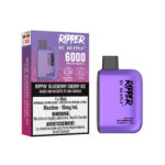 Rippin' Blueberry Cherry Ice Rufpuf Ripper 6000 (10mg/ML / 10PCs) <b style="color:red">(Tax not Incl.)</b>