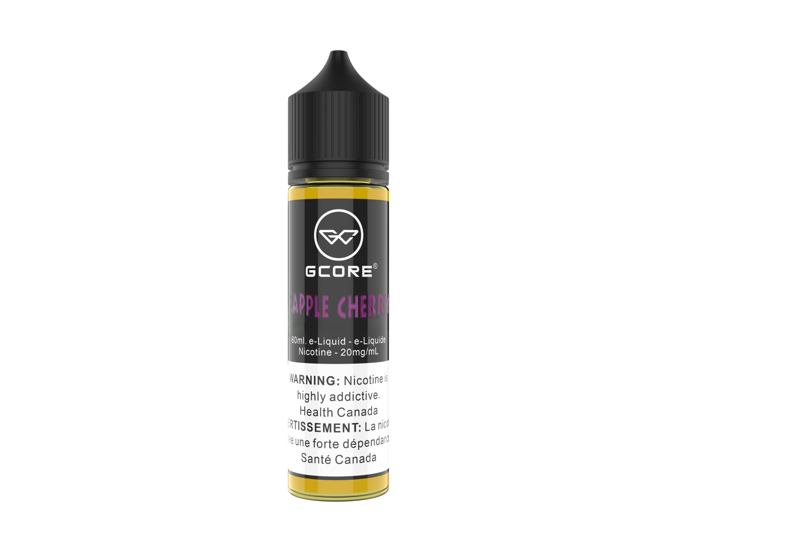 Apple Cherry <b style="color:#6A1B9A;">(20mg/ml)</b> 60ml <b style="color:yellow">(Tax not Incl.)</b>