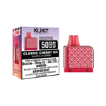 Classic Cherry Ice Rufpuf Klikit Pod 5000 (20mg/ML / 5PCs) <b style="color:red">(Tax not Incl.)</b>