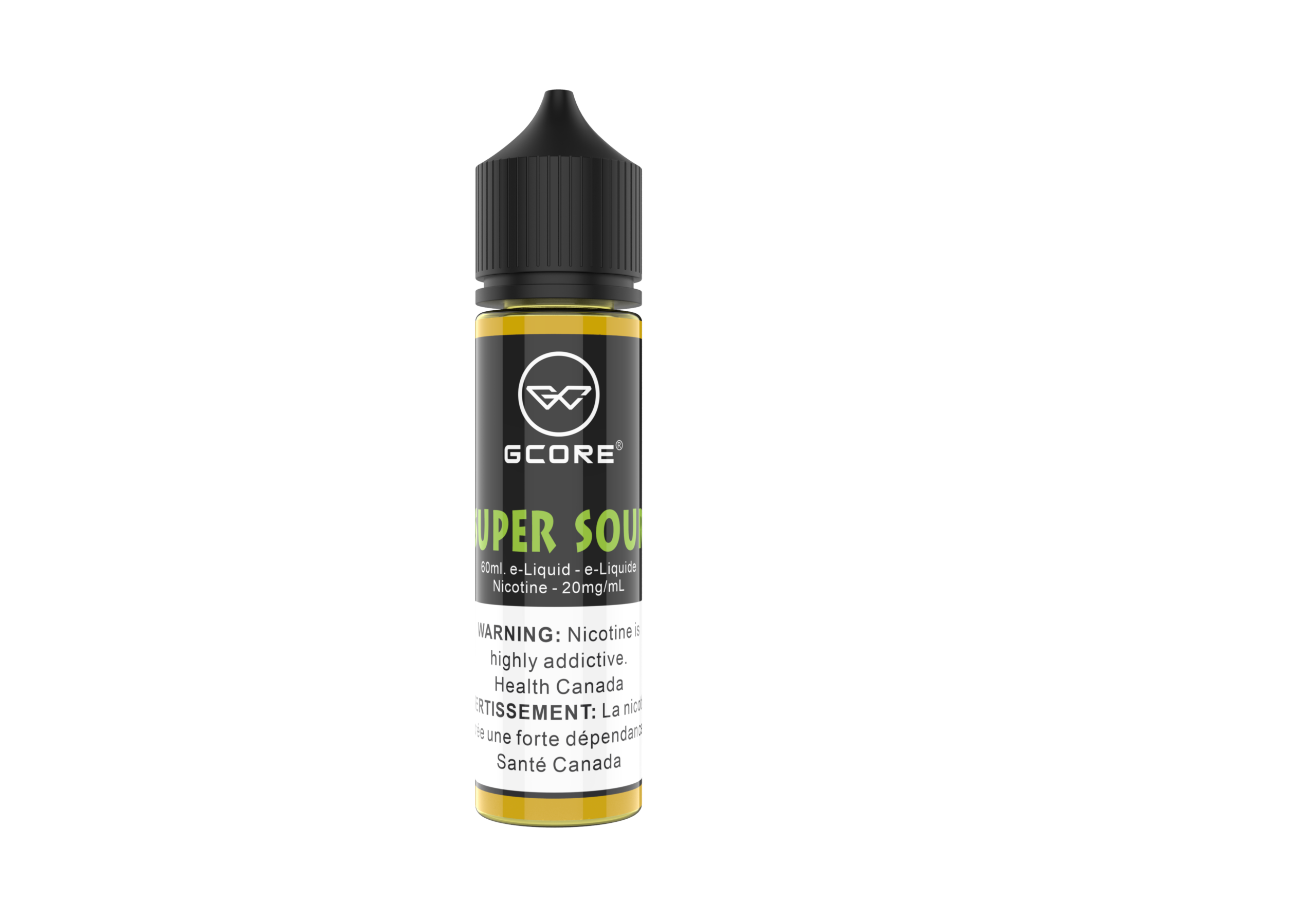 G9---60mL SUPER SOUR 20mg Super Sour <b style="color:#6A1B9A;">(20mg/ml)</b> 60ml <b style="color:red">(Tax not Incl.)</b> - Image 1