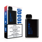 Blue Razz Gcore X 1000 Puffs (10PC) (20mg) <b style="color:red">(Tax not Incl.)</b>