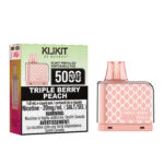 Triple Berry Peach Rufpuf Klikit Pod 5000 (20mg/ML / 5PCs) <b style="color:red">(Tax not Incl.)</b>
