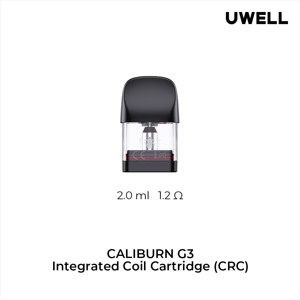 1.2Ω-2.0ml CALIBURN G3 PODS 1.2-ohm (2 ml) (4 Pack) - Image 1