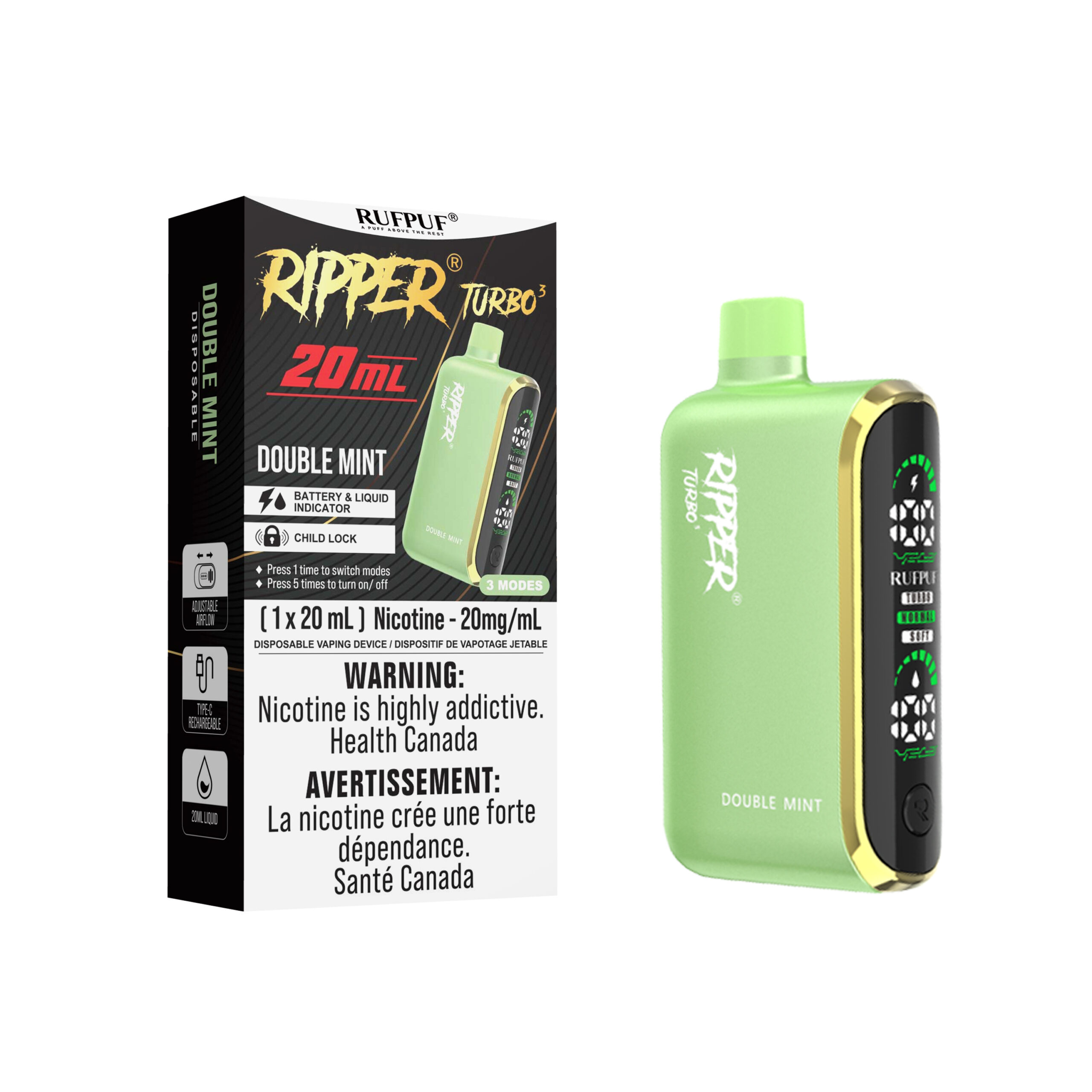Double Mint DOUBLE MINT-Ripper T3 (5Pcs) <b Style="color:red">(Tax Not Incl.)</b> - Image 1