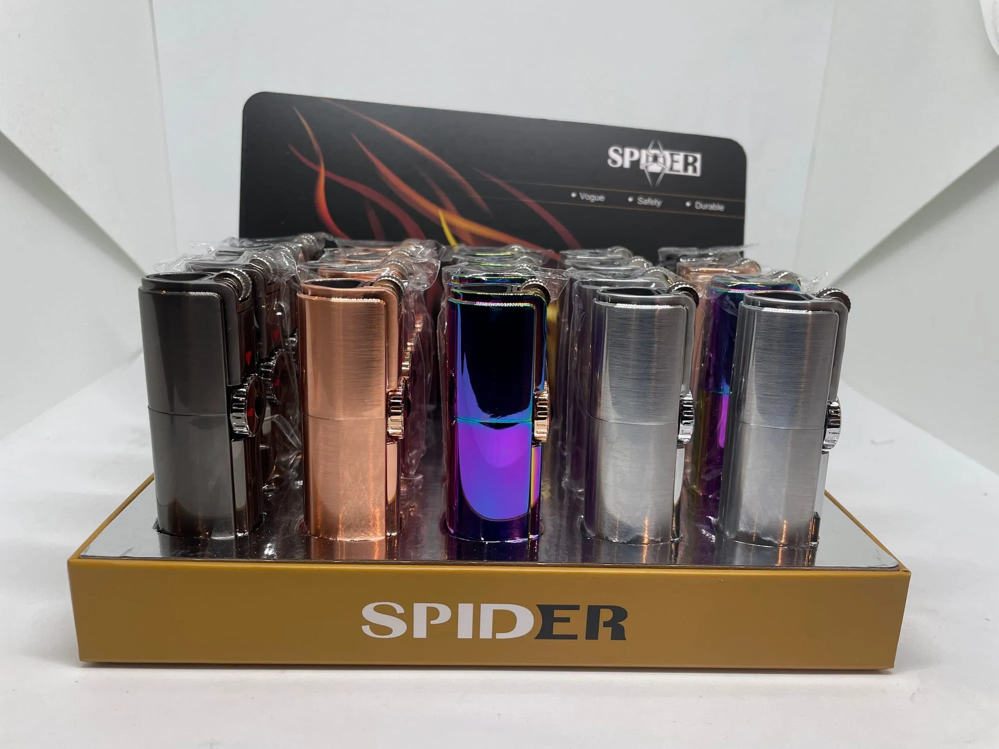 SP-307 SP-307 Spider Refillable Butane Torch Lighter - Image 1
