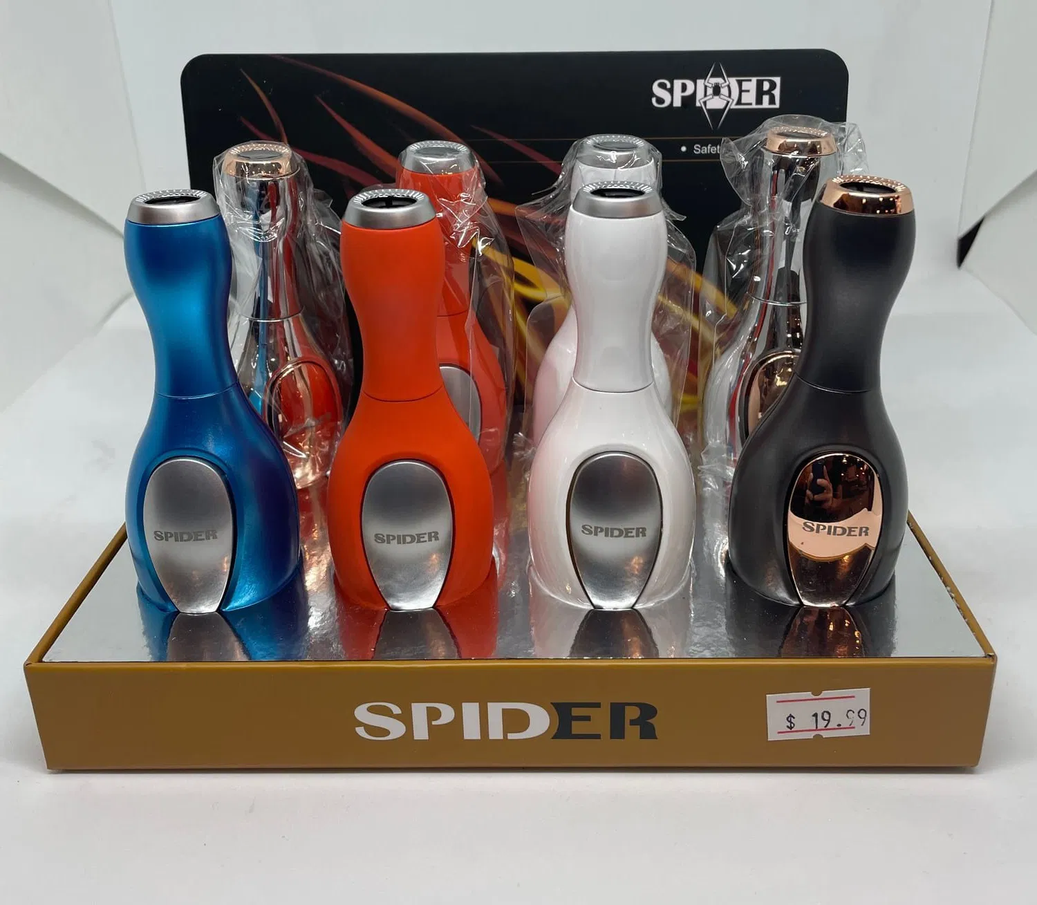 SP-397 SP-397 Spider Refillable Butane Torch Lighter - Image 1