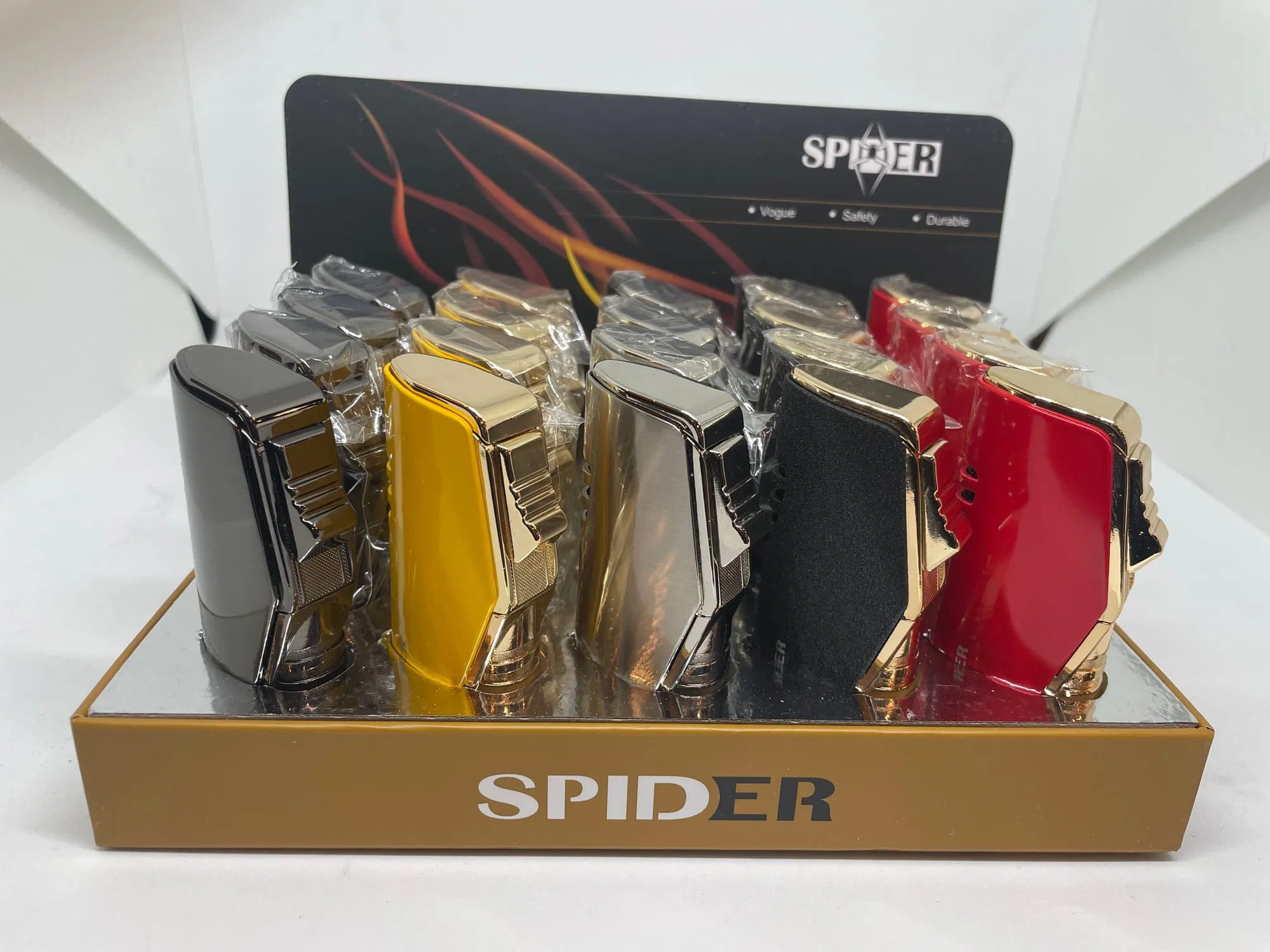 SP-581 SP-581 Spider Refillable Butane Torch Lighter - Image 1