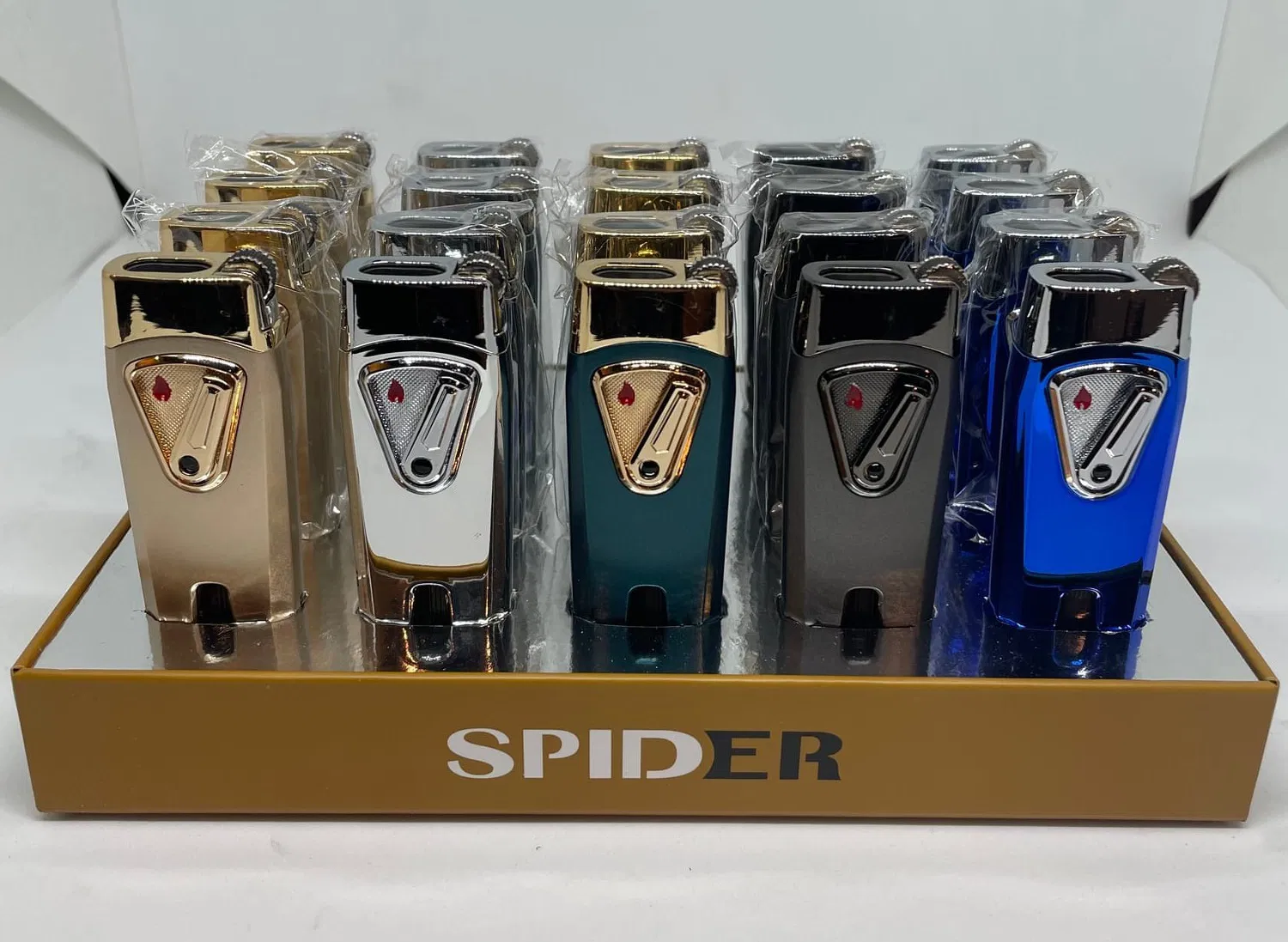 SP-586 SP-586 Spider Refillable Butane Torch Lighter - Image 1
