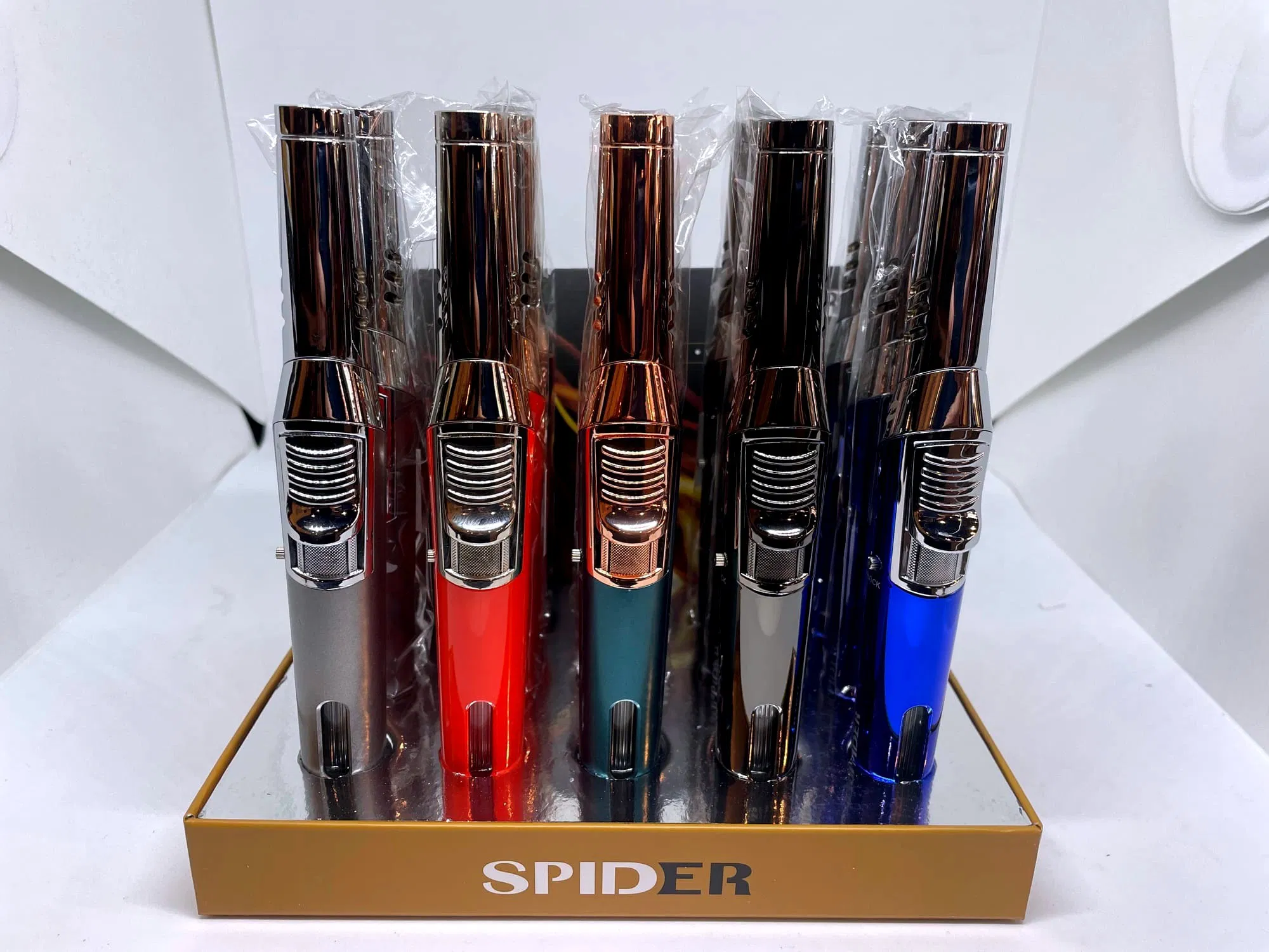 SP-993A SP-993A Spider Refillable Butane Torch Lighter - Image 1