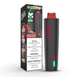 Double apple Gcore Hookah (5mg/ml) (5pcs) <b style="color:yellow">(Tax Not Incl.)</b>
