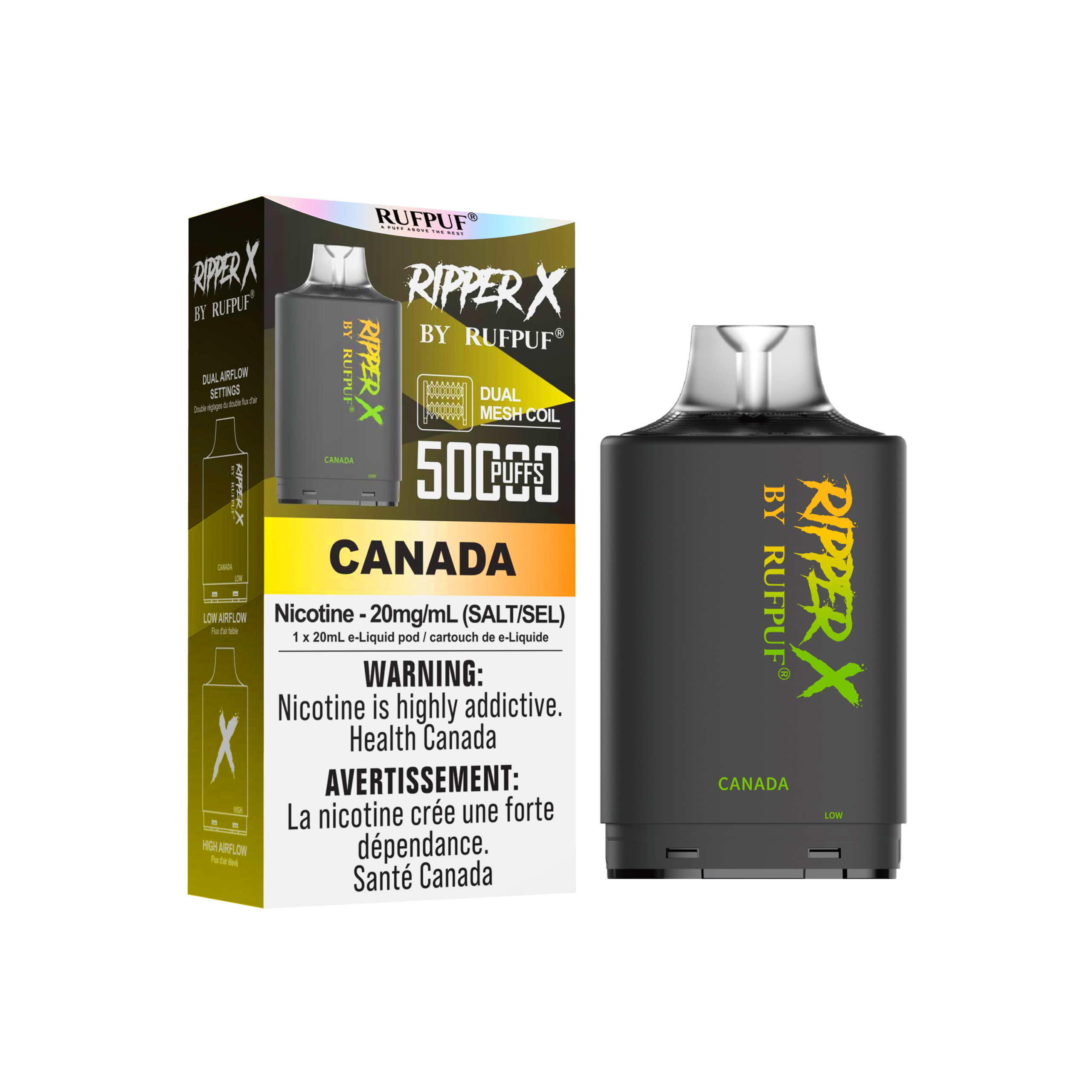 CANADA Canada Ripper X 50K (20mg/ML / 5PCs) <b style="color: RED">(Tax not Incl.)</b> - Image 1