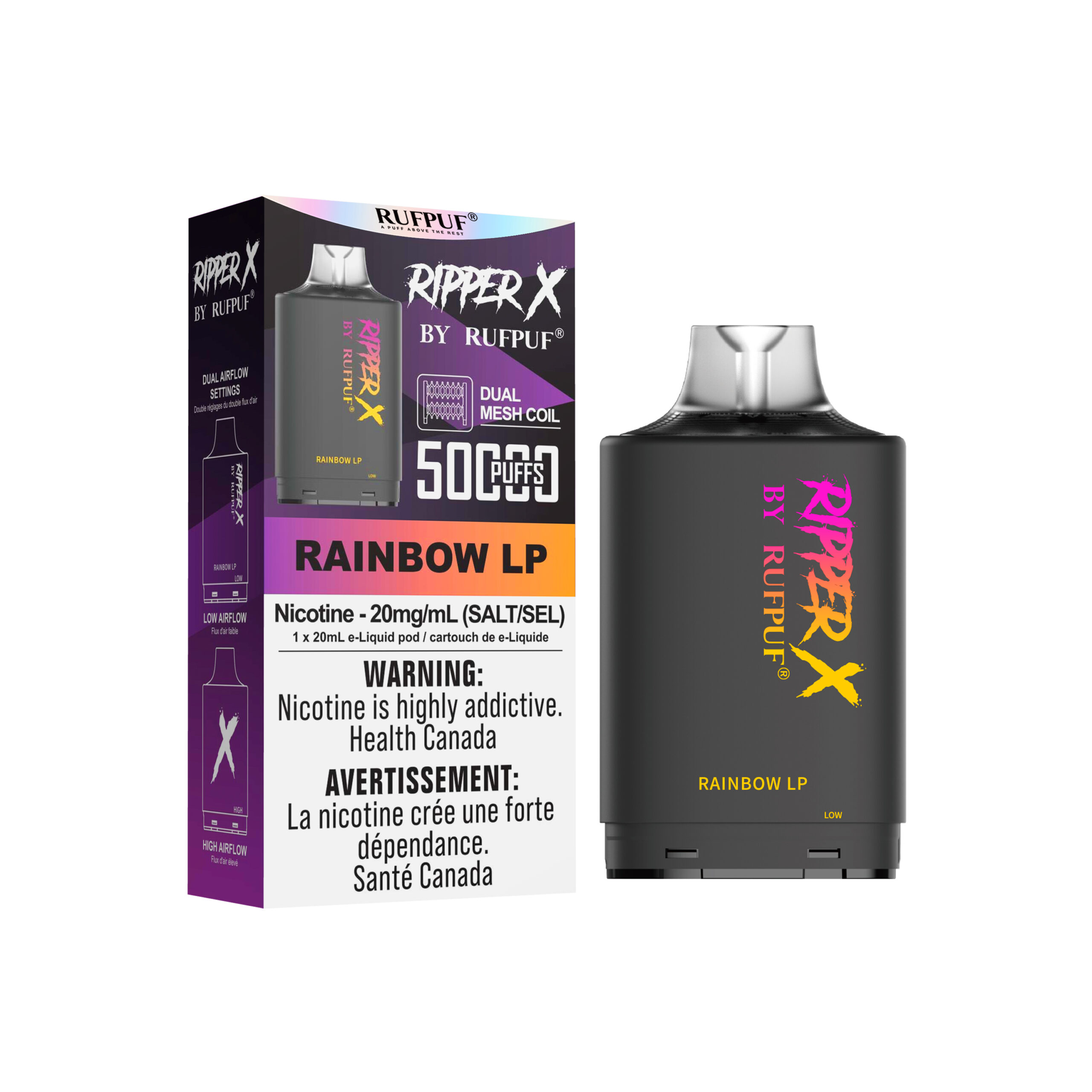 Rainbow LP Rainbow LP Ripper X 50K (20mg/ML / 5PCs) <b style="color: RED">(Tax not Incl.)</b> - Image 1