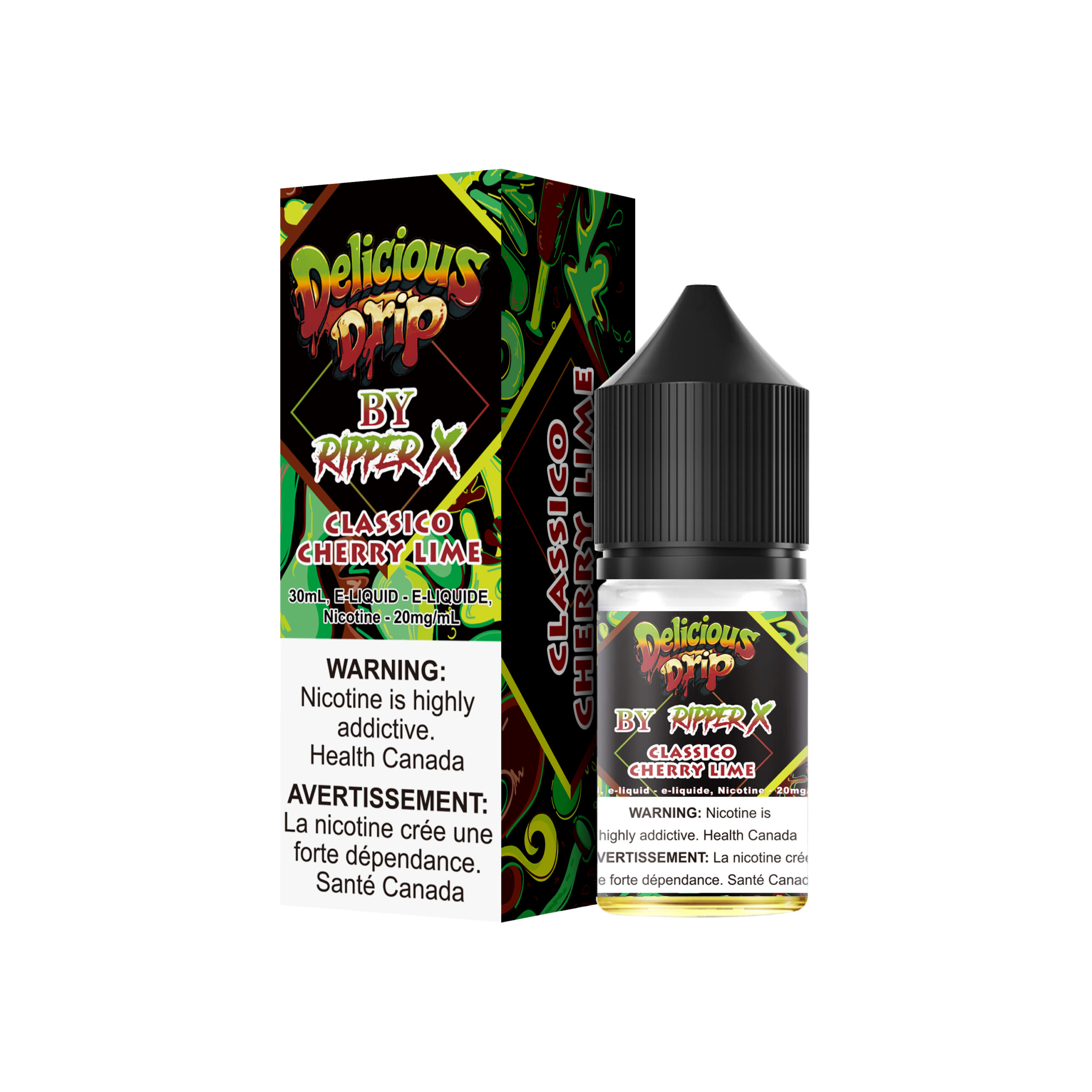 30 Classico Cherry Lime (20mg) Delicious Drip <b style="color:red">(Tax not Incl.)</b> - Image 1