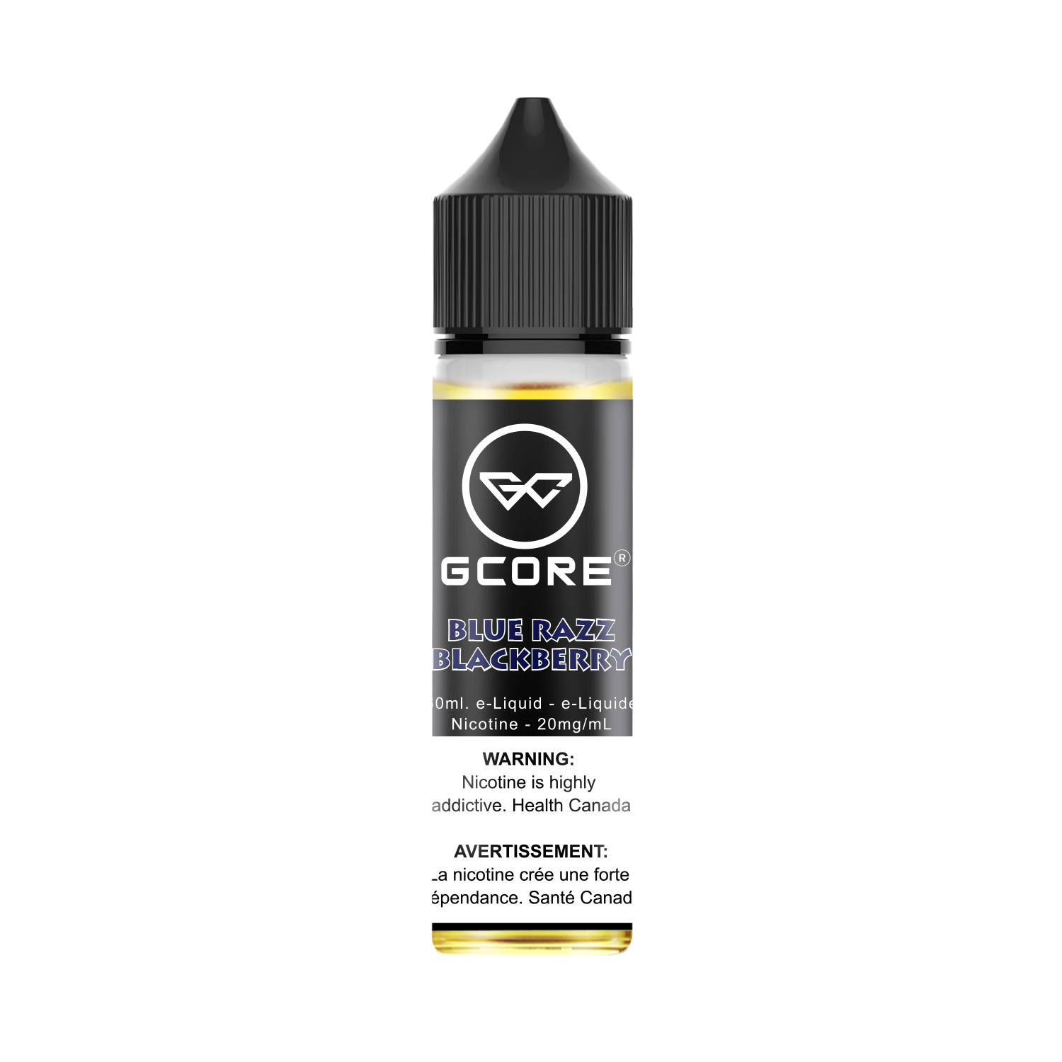 Blue Razz Blackberry <b style="color:#6A1B9A;">(20mg/ml)</b> 60ml  <b style="color:yellow">(Tax not Incl.)</b>