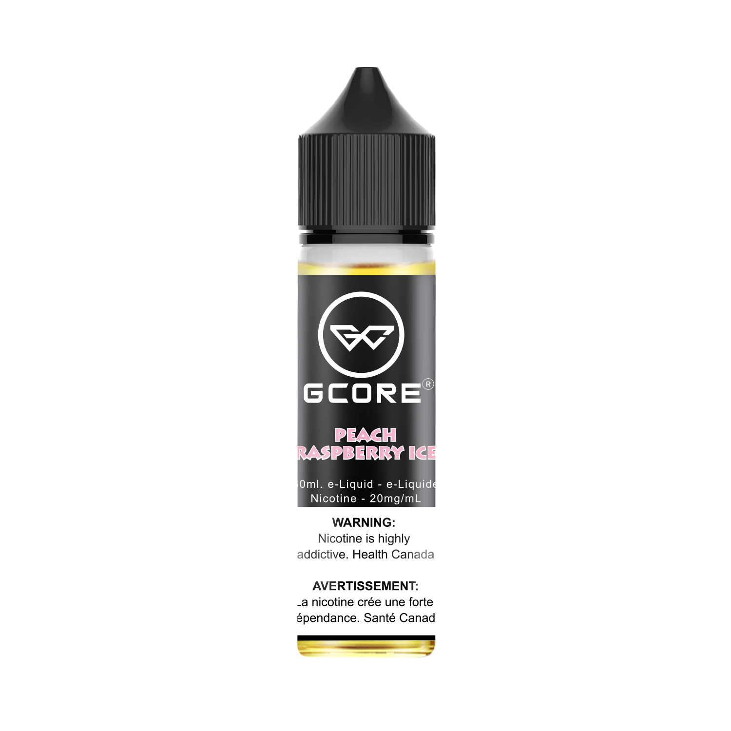 PEACH RASPBERRY ICE Peach Raspberry Ice <b style="color:#6A1B9A;">(20mg/ml)</b> 60ml <b style="color:red">(Tax not Incl.)</b> - Image 1
