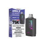 Grape Ice  Ripper X 75K (20mg/ML / 5PCs) <b style="color: YELLOW">(Tax not Incl.)</b>