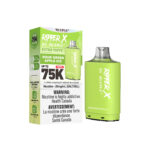 Sour Green Apple ice  Ripper X 75K (20mg/ML / 5PCs) <b style="color: YELLOW">(Tax not Incl.)</b>