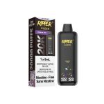 GRAPE ICE (8ml) <b style="color:#DAA520;">Zero Nic</b> (5pc) Ripper SLEEK  <b style="color:red;">(Tax Not Incl.)</b>