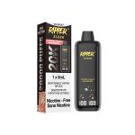 POPPIN' PEACH RASPBERRY (8ml) <b style="color:#DAA520;">Zero Nic</b> (5pc) Ripper SLEEK  <b style="color:red;">(Tax Not Incl.)</b>