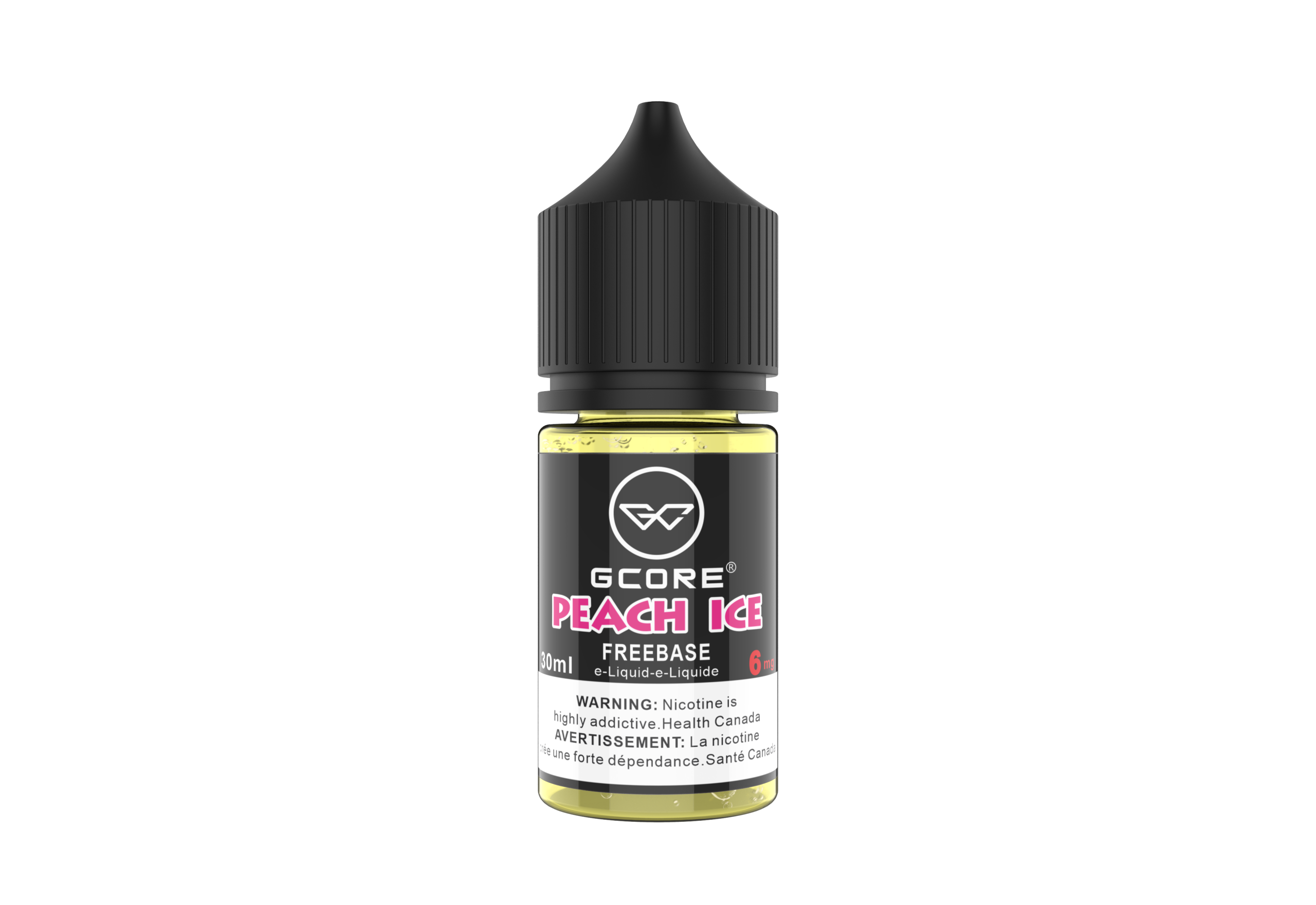 6mg---30mL油瓶-Peach ice Peach Ice <b style="color:#2ECC71;">6mg</b> FREEBASE 30ML E-juice <b style="color:red">(Tax not Incl.)</b> - Image 1