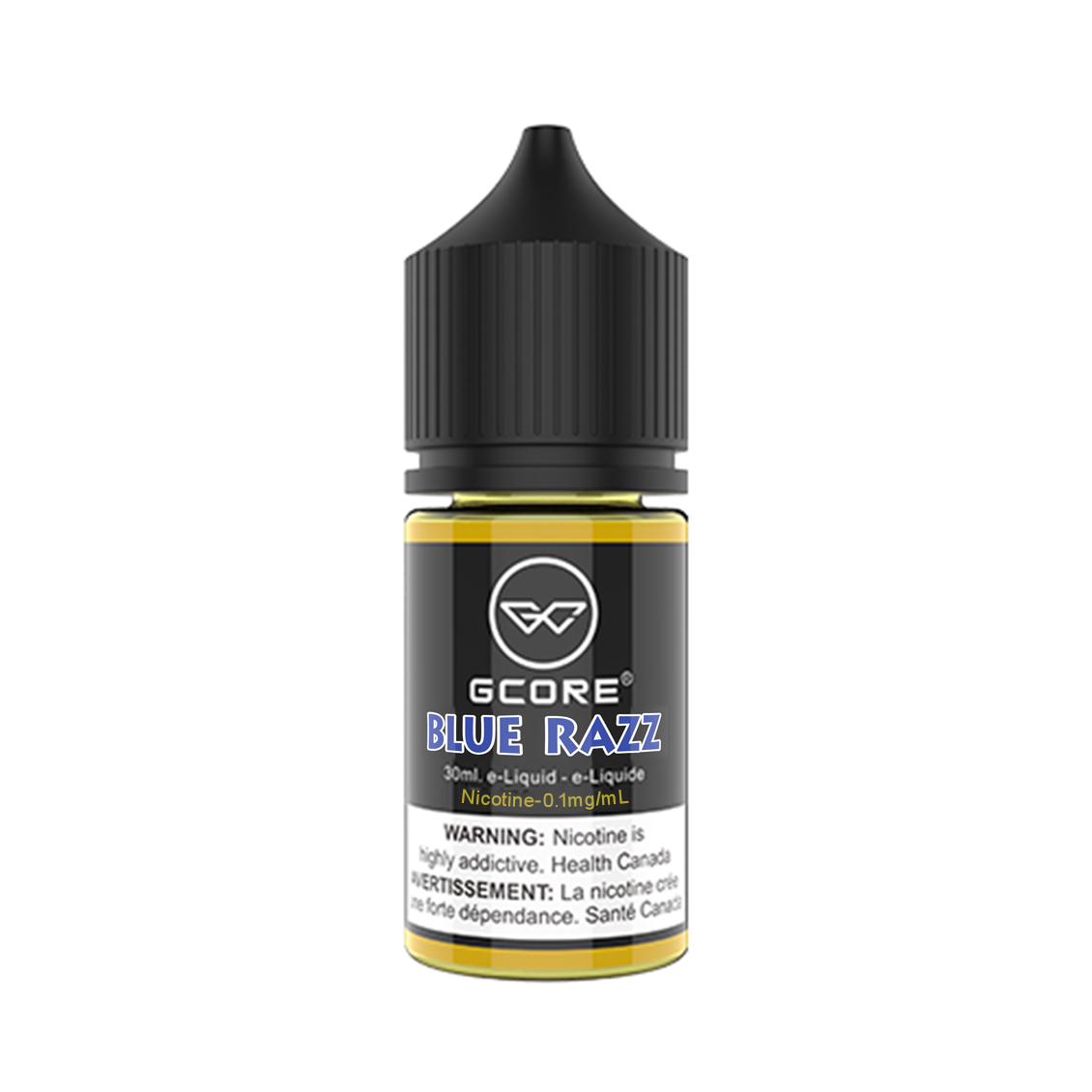 BLUE RAZZ 0.1 Blue Razz <b style="color:#DAA520;">(0.1mg/mL)</b> 30ml E-liquid <b style="color:red;">(Tax Not Incl.)</b> - Image 1