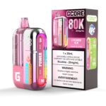 LYCHEE ICE Gcore G (20ML) (20mg/ML) (5pcs) <b style="color: red">(Tax Not Incl.)</b>