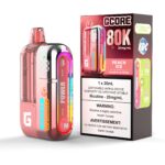 PEACH ICE Gcore G (20ML) (20mg/ML) (5pcs) <b style="color: red">(Tax Not Incl.)</b>